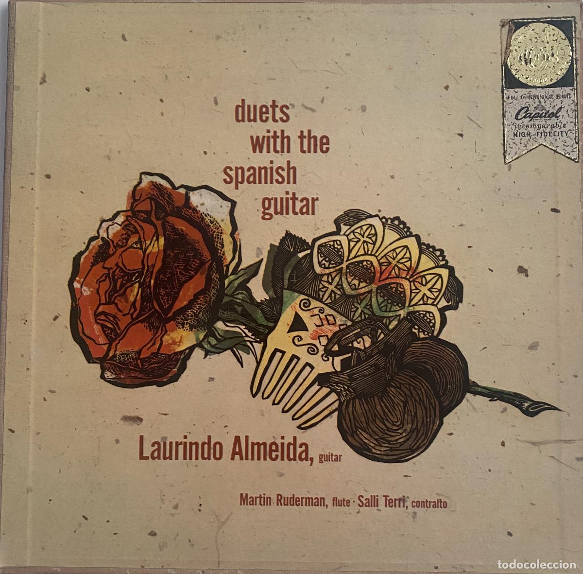 Discos de vinil: DUETS WITH THE SPANISH GUITAR - LAURINDO ALMEIDA - 1958 - VAPITOL RECORDS - USA - VER FOTOS