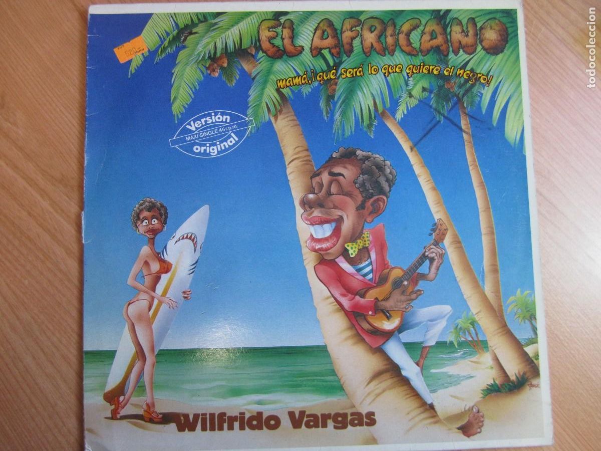 Discos de vinilo: disco vinilo wilfrido vargas el africano