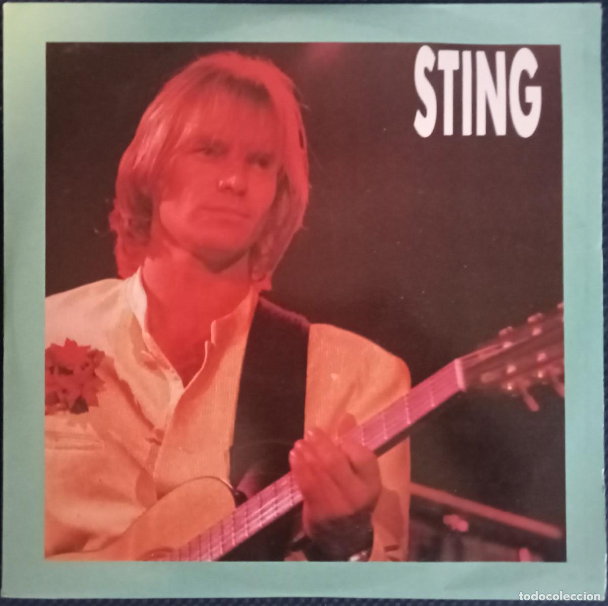 Discos de vinilo: Sting &rdquo;Nothing like the sun tour 1988&rdquo; 3lp live in Italy, 1988, european pressing hard to find!!