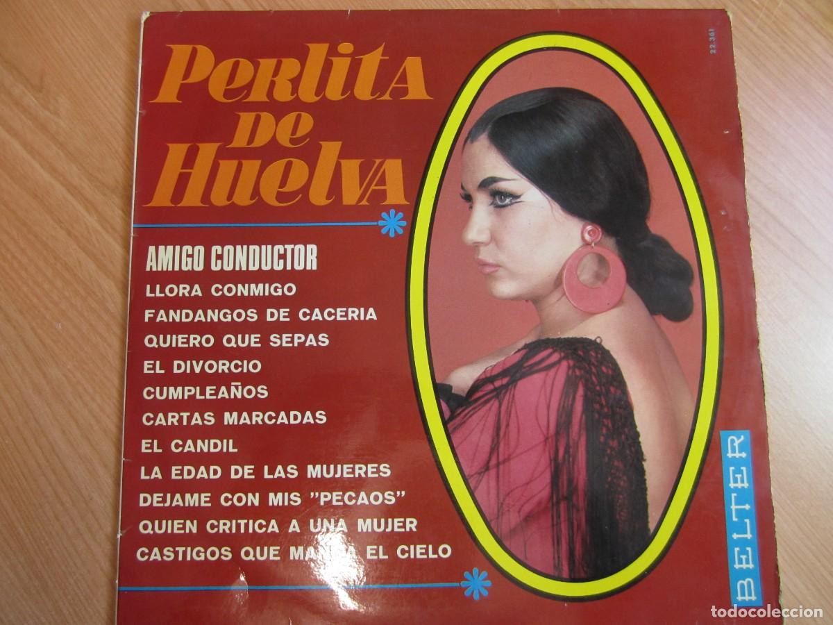 Discos de vinilo: disco vinilo perlita de huelva amigo conductor