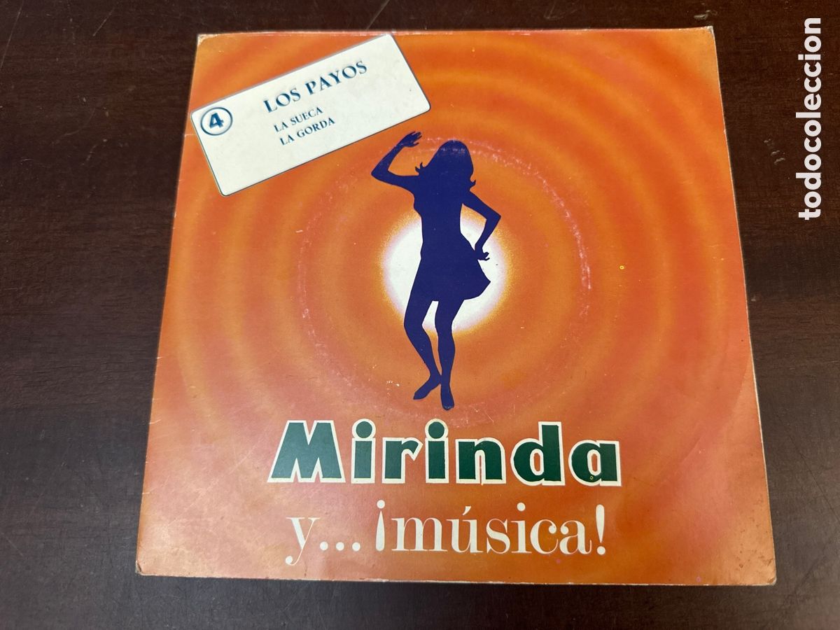 Discos de vinilo: DISCO MIRINDA Y.. M&Uacute;SICA. LOS PAYOS. N&Uacute;M. 4. - Foto 5
