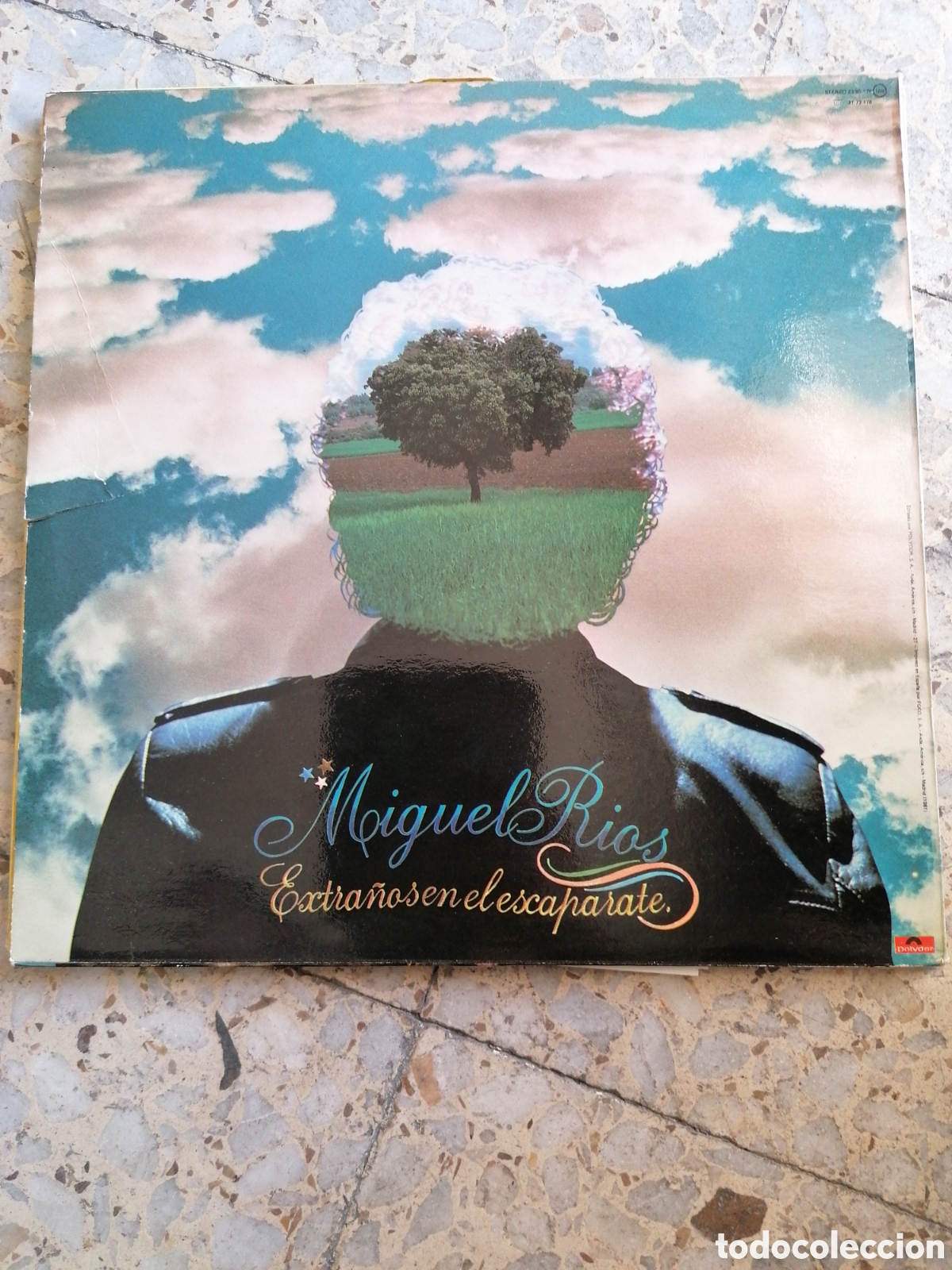 Discos de vinilo: LP MIGUEL RIOS EXTRA&Ntilde;OS EN EL ESCAPARATE 1981 INSERT - Foto 2