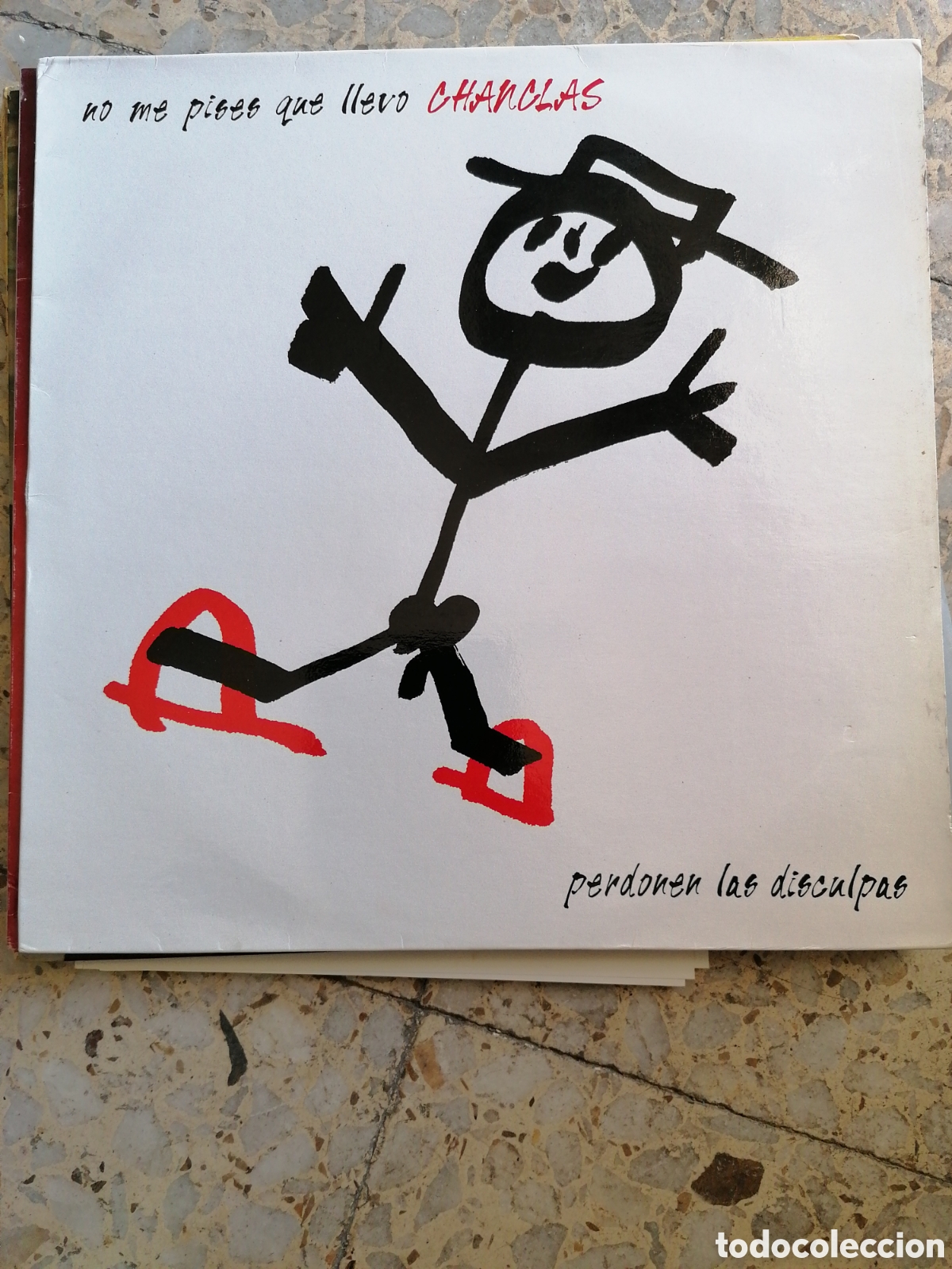 Discos de vinilo: LP NO ME PISES QUE LLEVO CHANCLAS PERDONEN LAS DISCULPAS 1994 INSERT