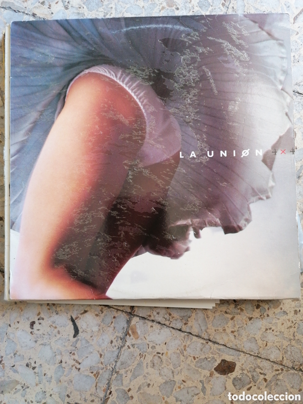 Discos de vinilo: LP LA UNION 4X4 INSERT 1987 - Foto 1