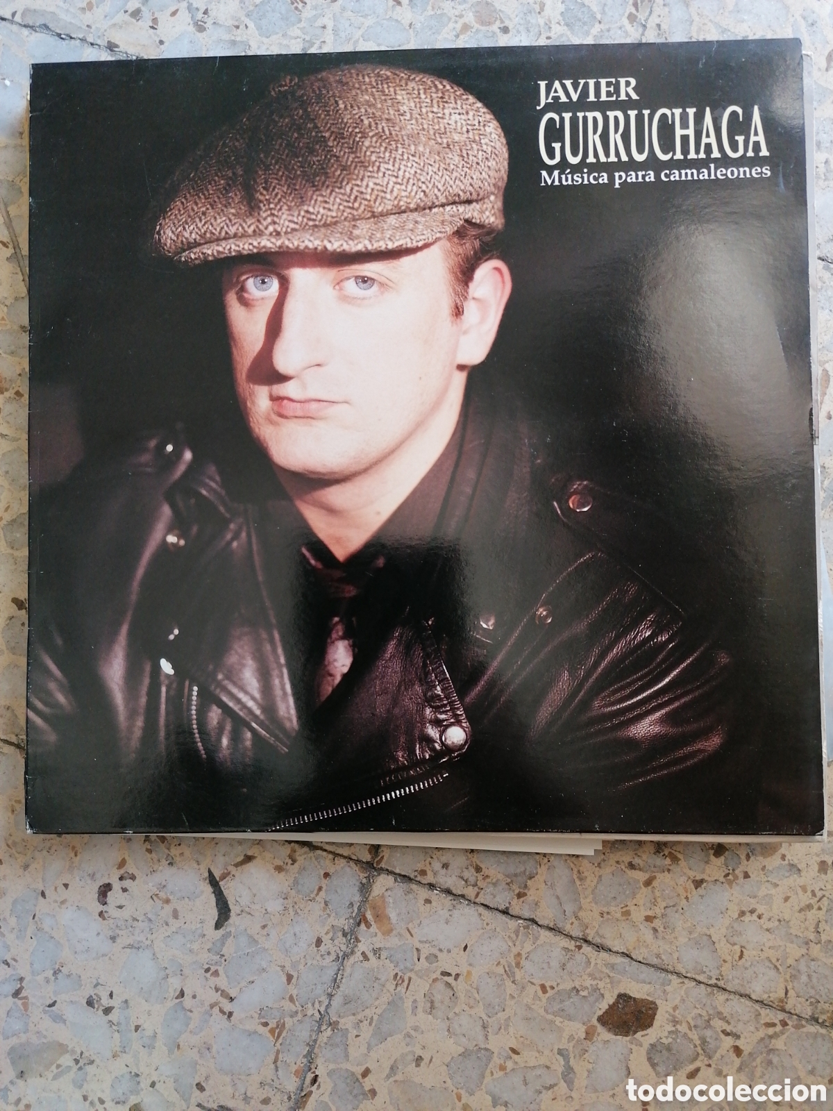 Discos de vinilo: LP JAVIER GURRUCHAGA MUSICA PARA CAMALEONES 1990 INSERT EX