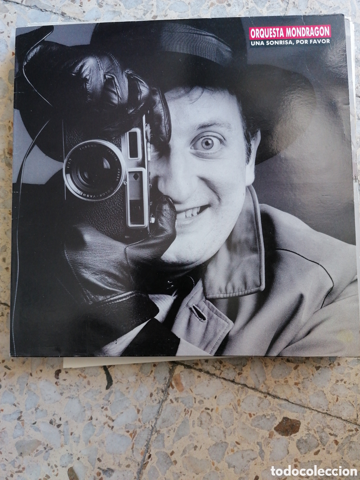 Discos de vinilo: LP ORQUESTA MONDRAGON UNA SONRISA POR FAVOR 1989 INSERT EX