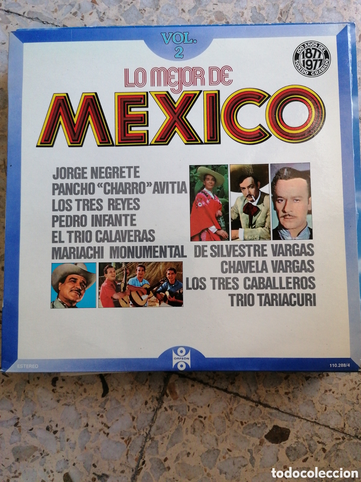 Discos de vinilo: LP LO MEJOR DE MEXICO VOL 2 1977 EX