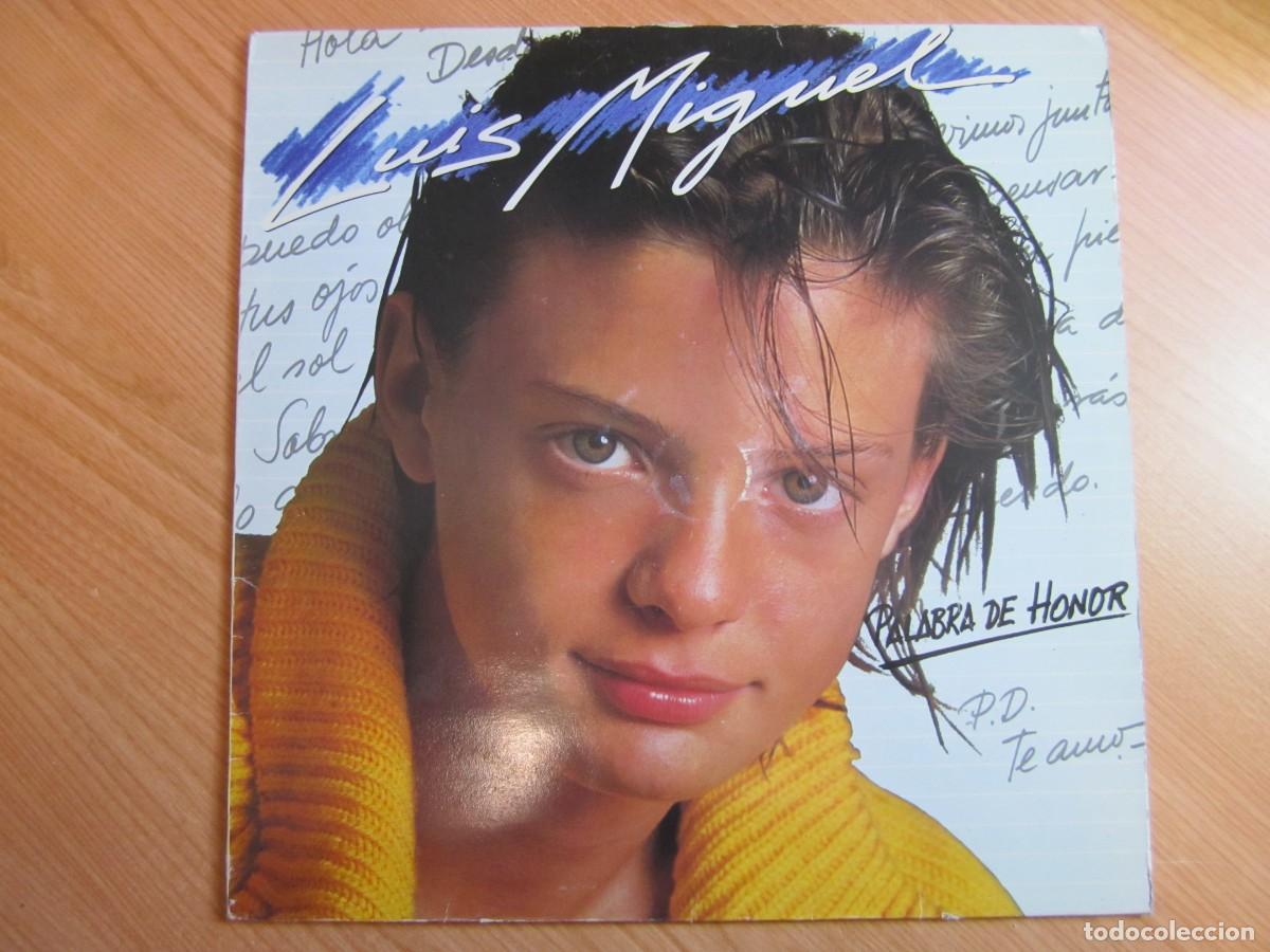 Discos de vinilo: disco vinilo luis miguel palabra de honor