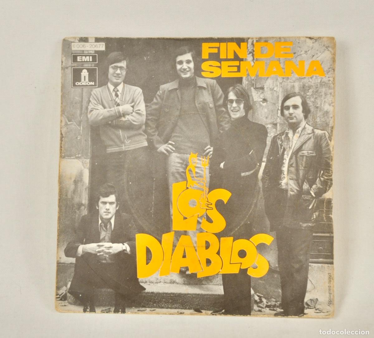 Discos de vinilo: Los diablos - fin de semana - Foto 1
