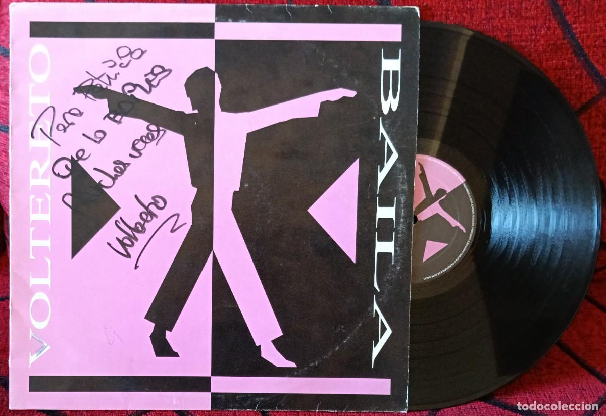 Discos de vinilo: VOLTERETO ** Baila ** MAXI SINGLE VINILO 1995 DEDICADO Y FIRMADO