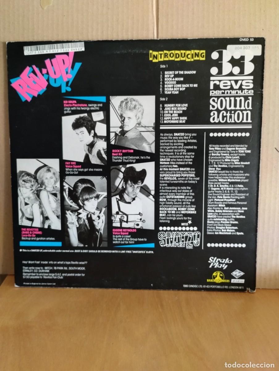Discos de vinilo: THE REVILLOS ----- REV UP - Foto 2