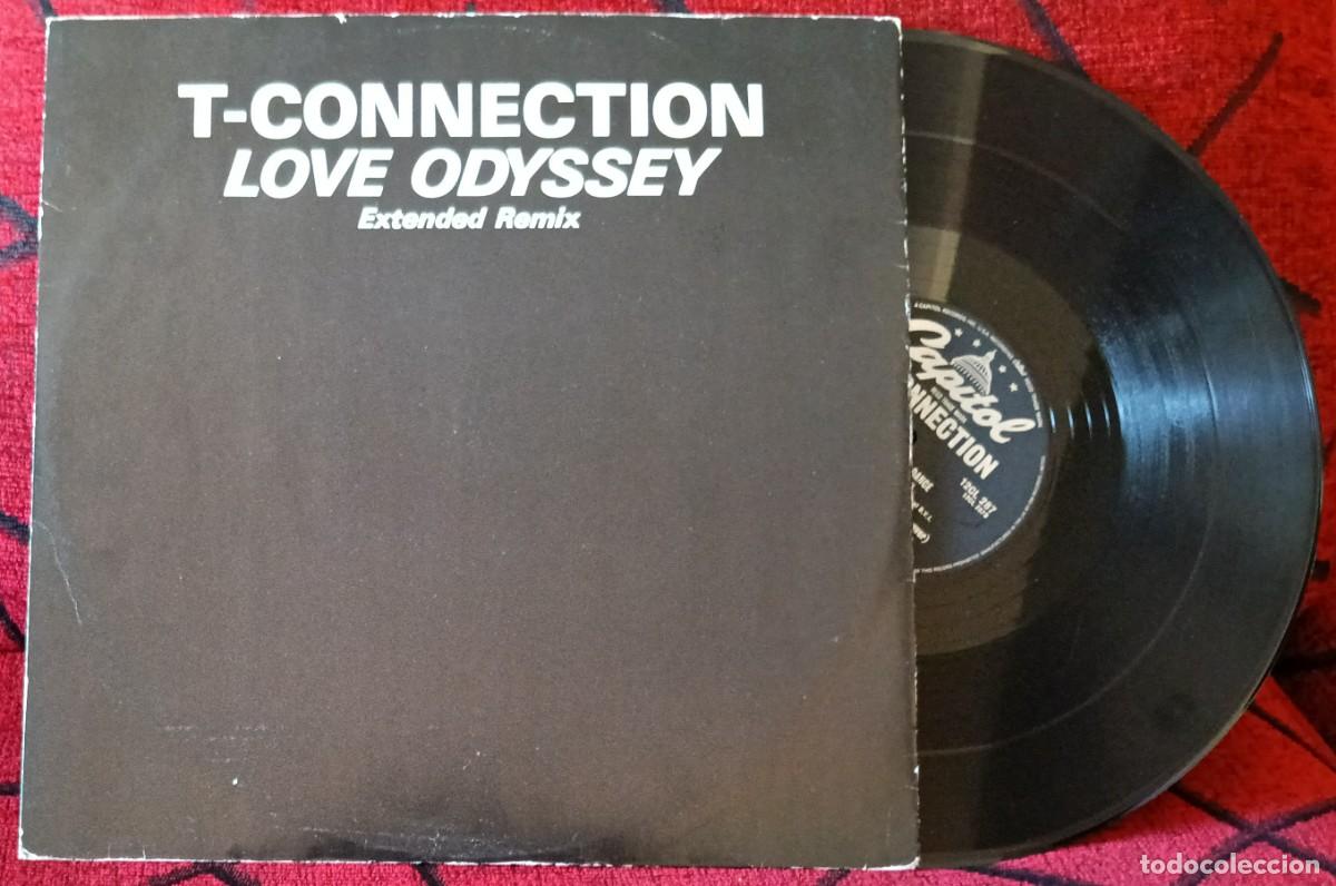 Discos de vinilo: T-CONNECTION ** Love Odyssey (Extended Remix) ** MAXI SINGLE VINILO 1983 UK