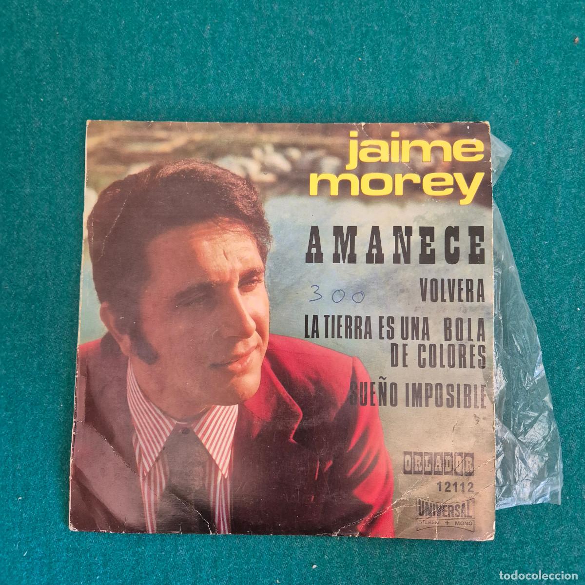 Discos de vinilo: Jaime Morey &ndash; Amanece