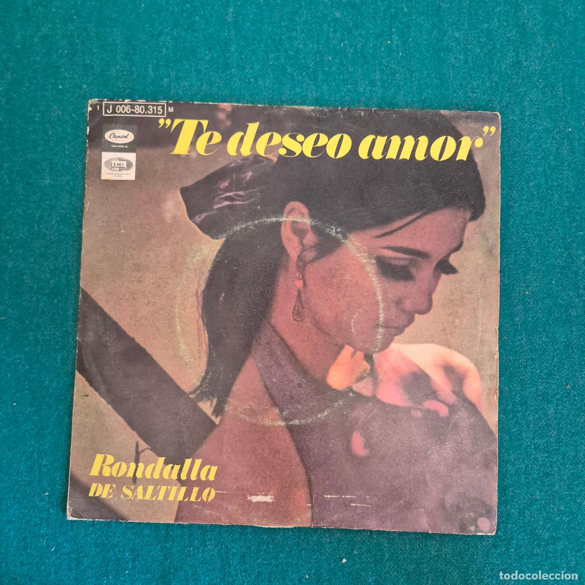 Discos de vinilo: Rondalla De La Escuela Saltillo &ndash; Te Deseo Amor - yo quisiera