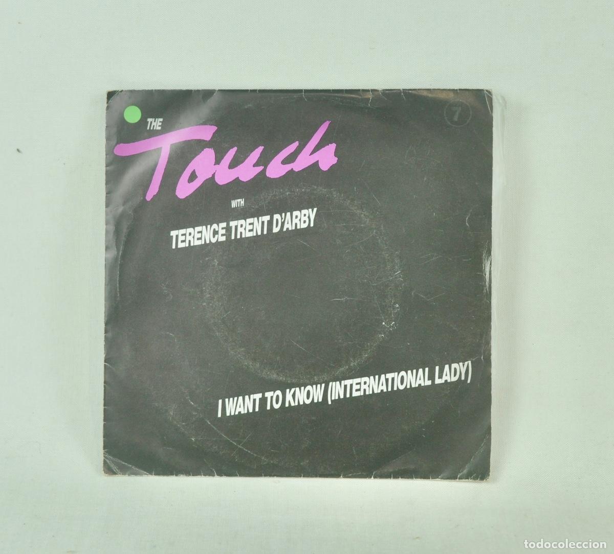 Discos de vinilo: The Touch with Terence Trent Darby - I want to know