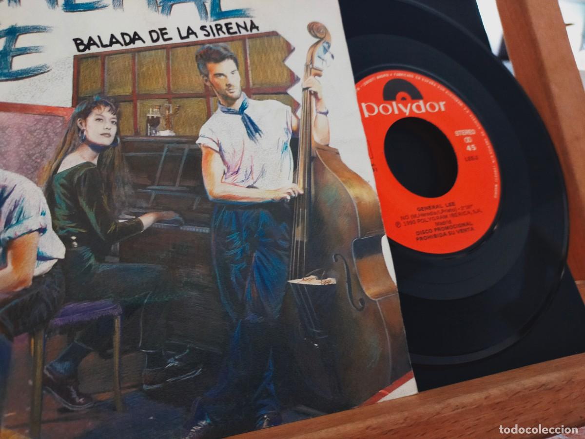 Discos de vinilo: GENERAL LEE. BALADA DE LA SIRENA - NO. POLYDOR. 2 TEMAS. 1990 - Foto 3