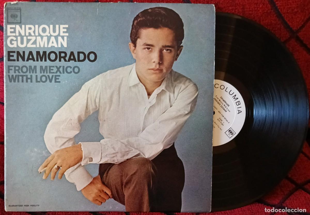 Discos de vinilo: ENRIQUE GUZMAN ** Enamorado - From Mexico With Love ** VINILO LP PROMOCIONAL USA