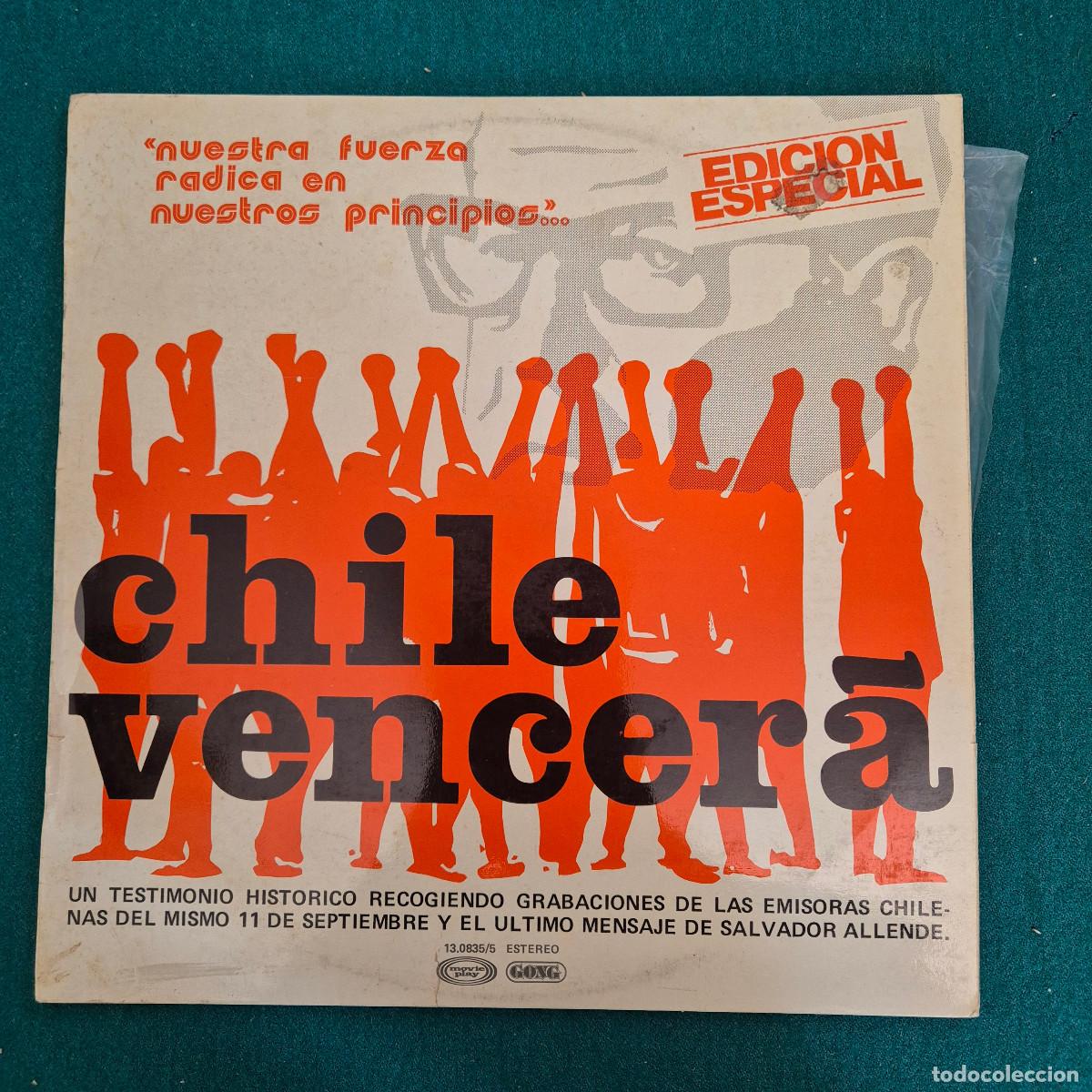 Discos de vinilo: Salvador Allende Y Emisoras De Radio De Chile &ndash; Chile Vencer&aacute;