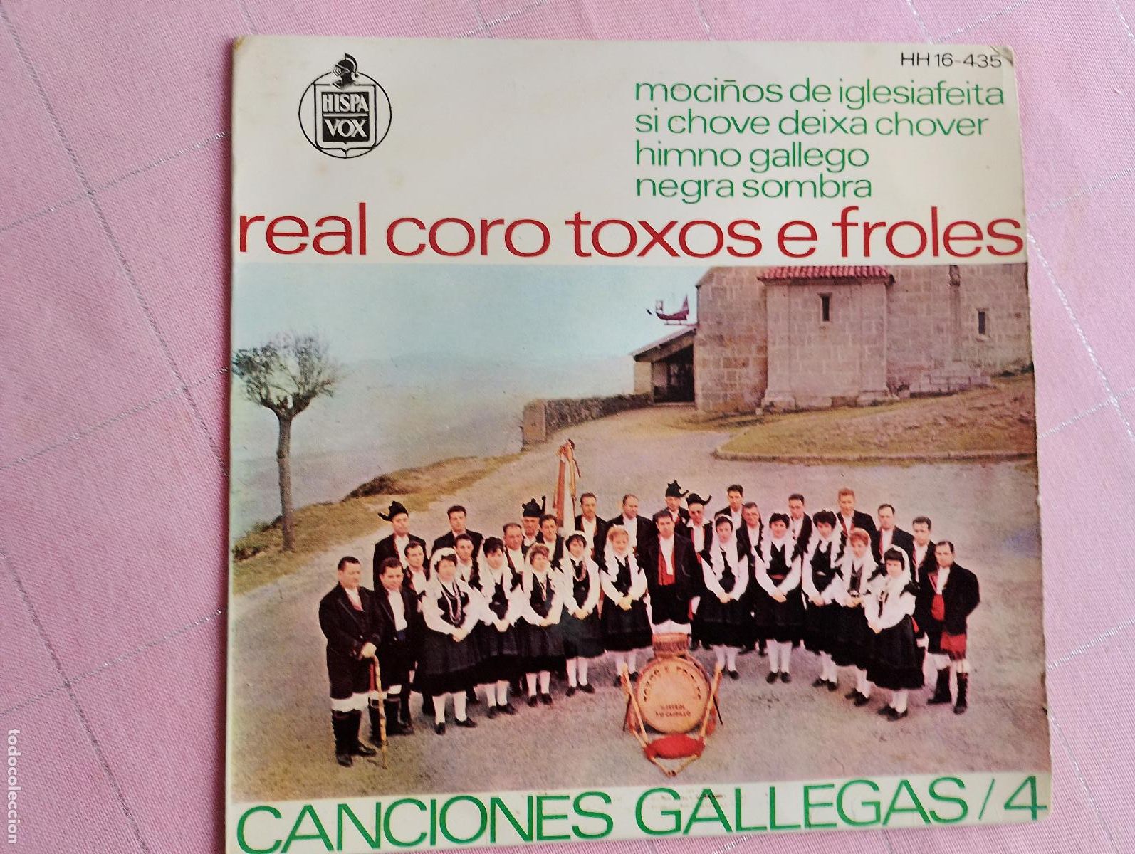 Discos de vinilo: Real Coro Toxos E Froles &ndash; Canciones Gallegas / 4, 1963