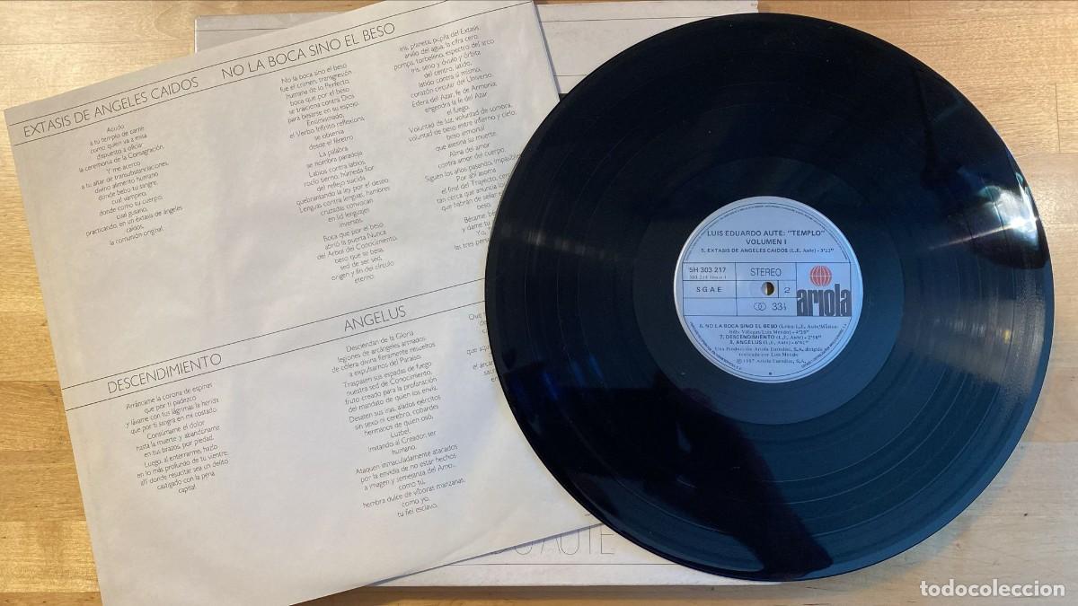 Discos de vinilo: Luis Eduardo Aute - Templo (doble LP) - Foto 5
