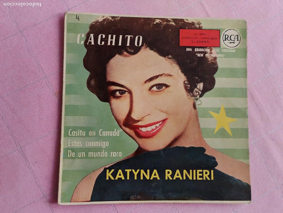 Discos de vinilo: Katyna Ranieri &ndash; Cachito, 1959 latin
