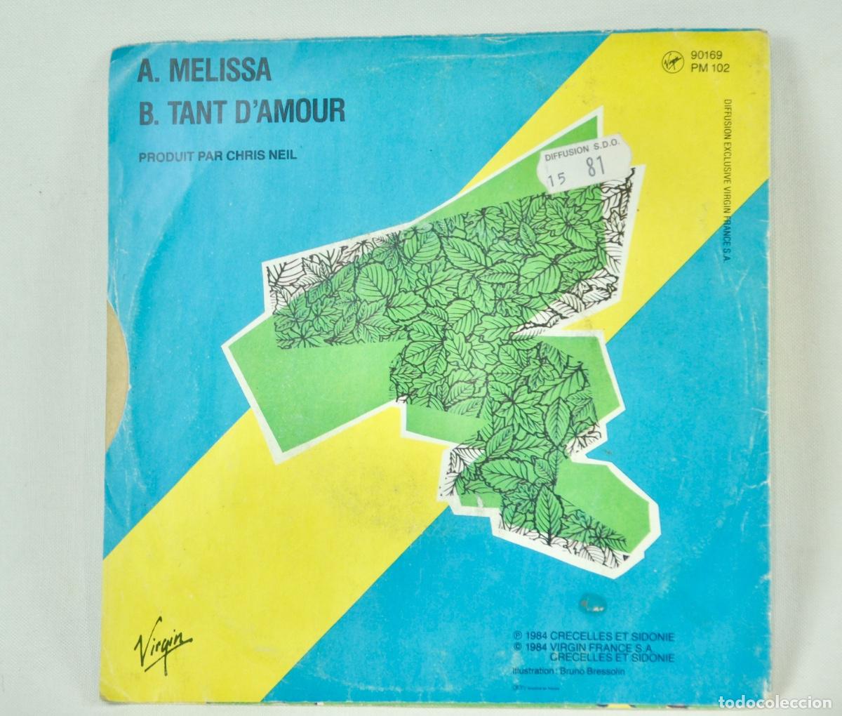 Discos de vinilo: Julien Clerc - Melissa - Foto 2