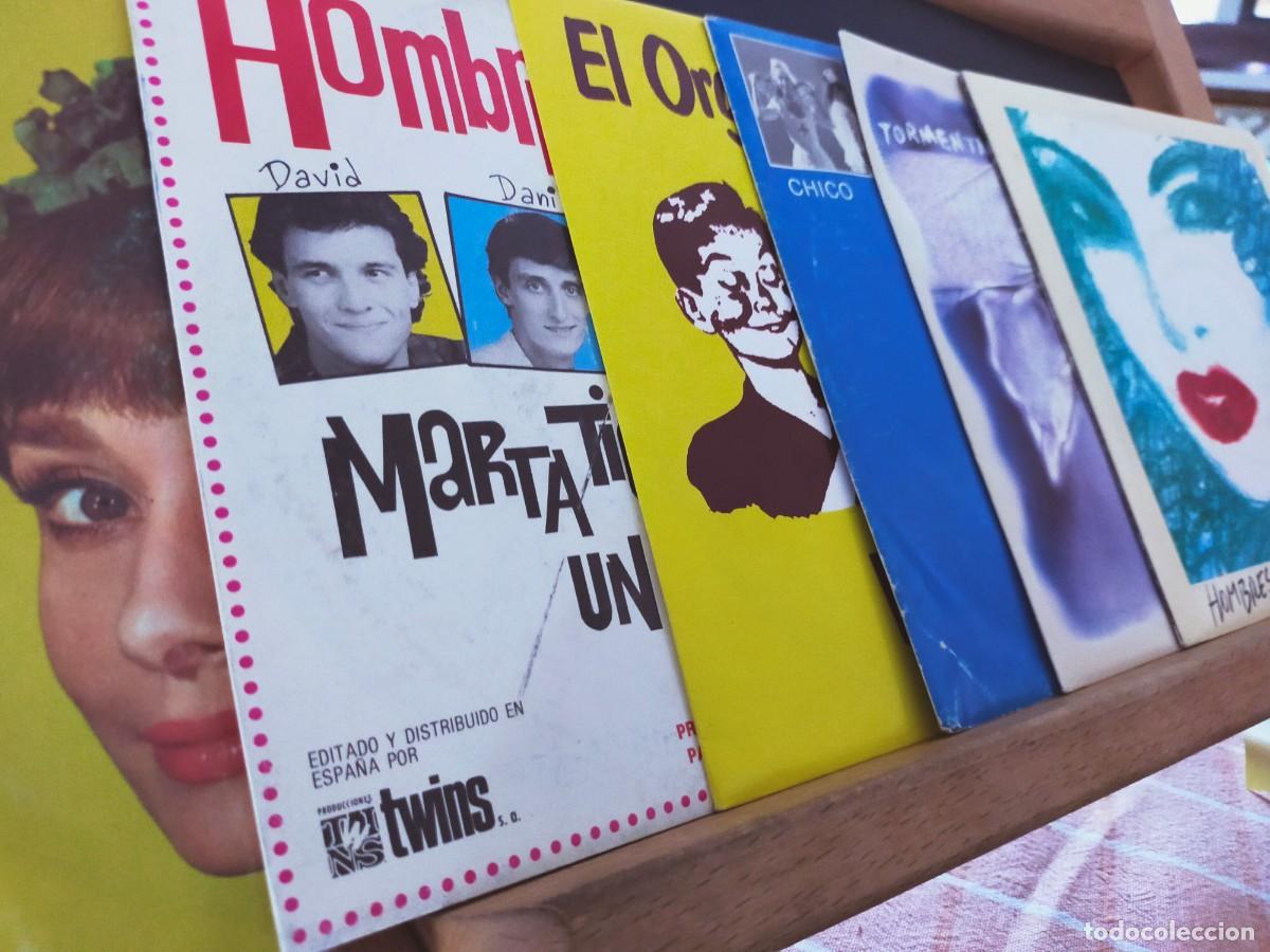 Discos de vinilo: HOMBRES G. LOTE DE 6 SINGLES. VER IM&Aacute;GENES Y DESCRIPCI&Oacute;N. 1986 - 1988 - 1989 - 1991 - 1992