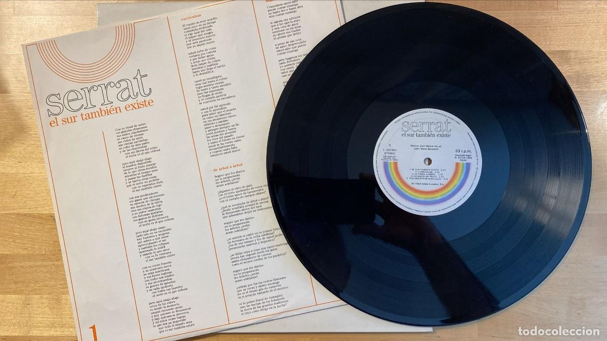 Discos de vinilo: Joan Manuel Serrat &ndash; El Sur Tambi&eacute;n Existe (LP) - Foto 3