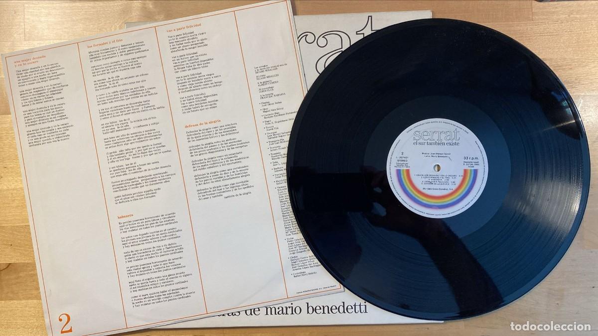 Discos de vinilo: Joan Manuel Serrat &ndash; El Sur Tambi&eacute;n Existe (LP) - Foto 4