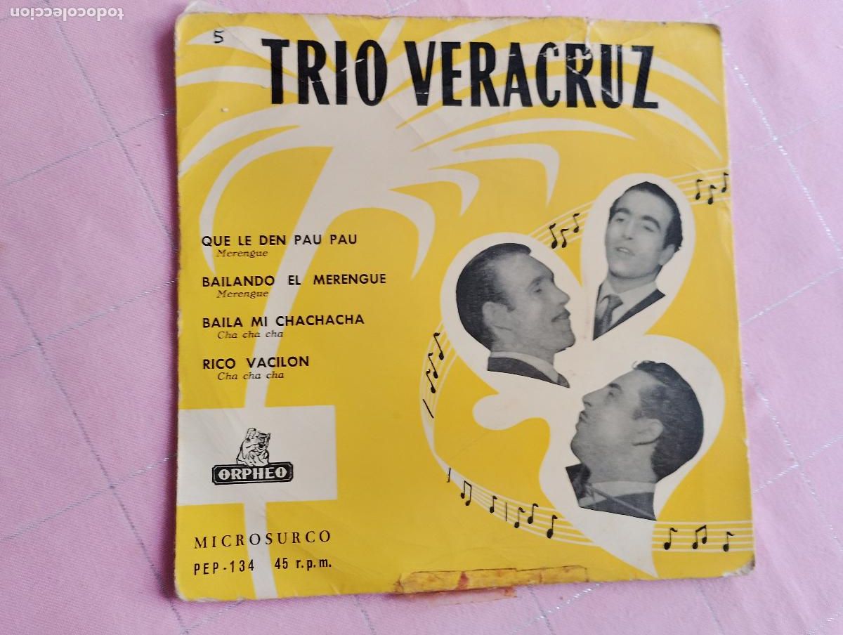Discos de vinilo: Le Trio Veracruz &lrm;&ndash; Le Trio Veracruz, Spain 1958 Latin Cha-Cha, Merengue