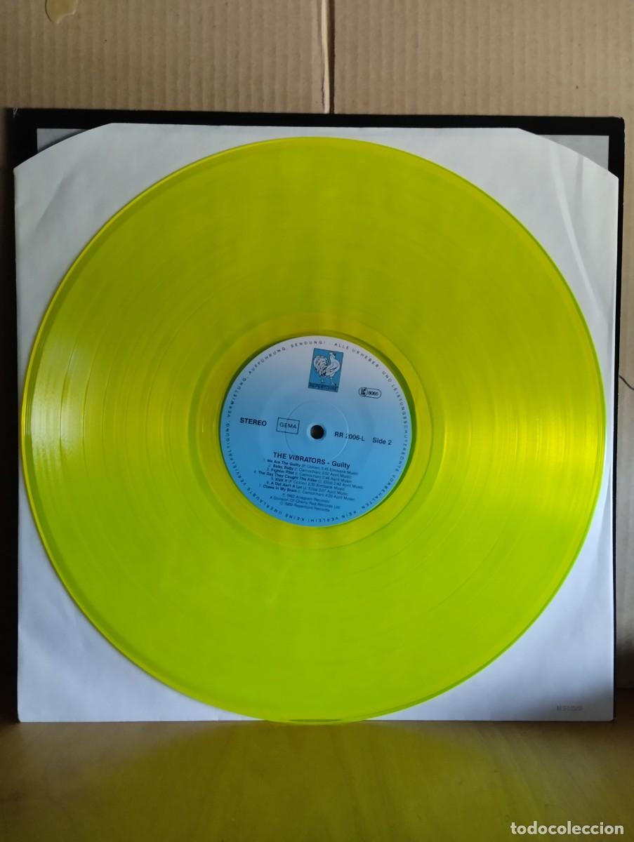 Discos de vinilo: THE VIBRATORS ---- GUILTY - Foto 3