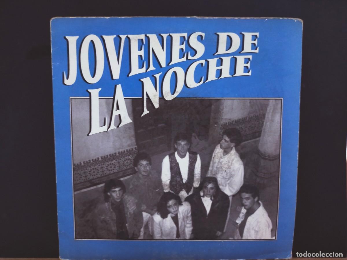 Discos de vinilo: J&Oacute;VENES DE LA NOCHE. 2 TEMAS. SILUETAS - J&Oacute;VENES DE LA NOCHE. M.A. SANCHO. 1990