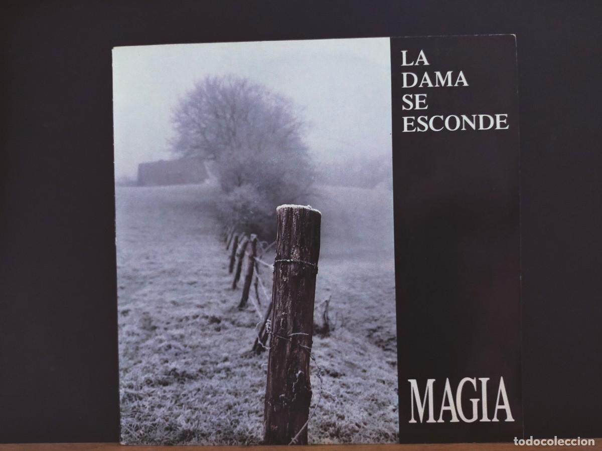 Discos de vinilo: LA DAMA SE ESCONDE. MAGIA. WEA-WARNER MUSIC. 1 TEMA. 1993