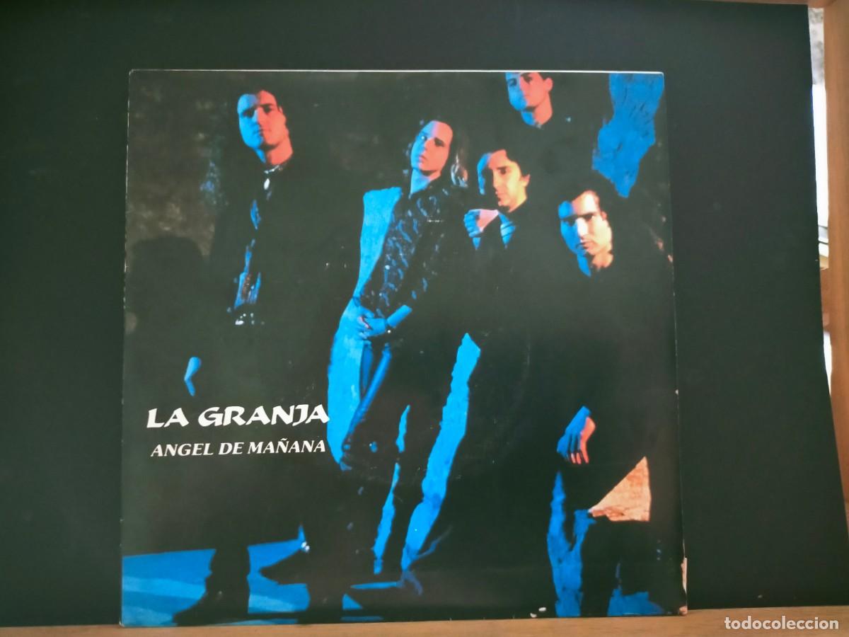 Discos de vinilo: LA GRANJA. &Aacute;NGEL DE MA&Ntilde;ANA. 3 CIPRESES - DRO. 1 TEMA AMBAS CARAS. 1991