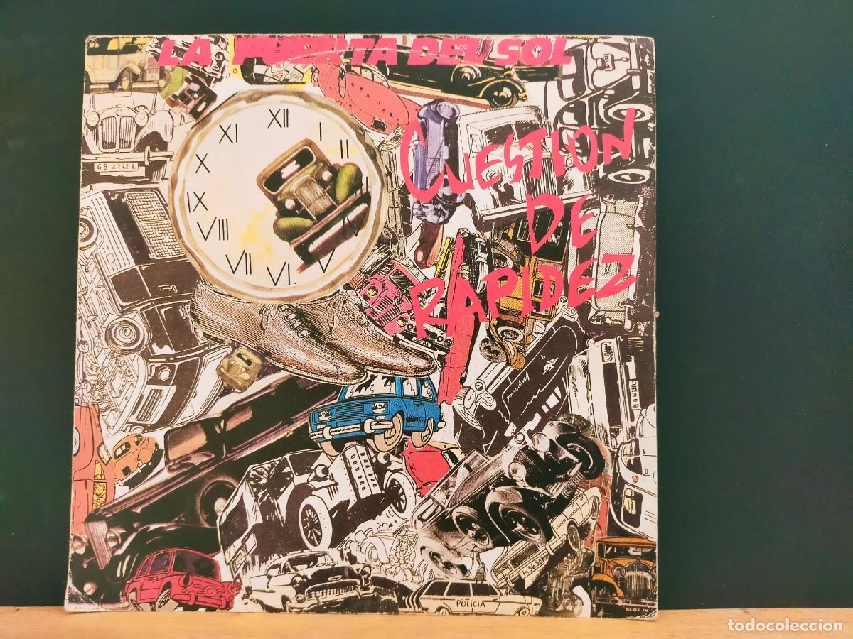 Discos de vinilo: LA PUERTA DEL SOL. CUESTI&Oacute;N DE RAPIDEZ. 2 TEMAS. CUESTI&Oacute;N DE RAPIDEZ - V&Iacute;CTIMAS. 1996