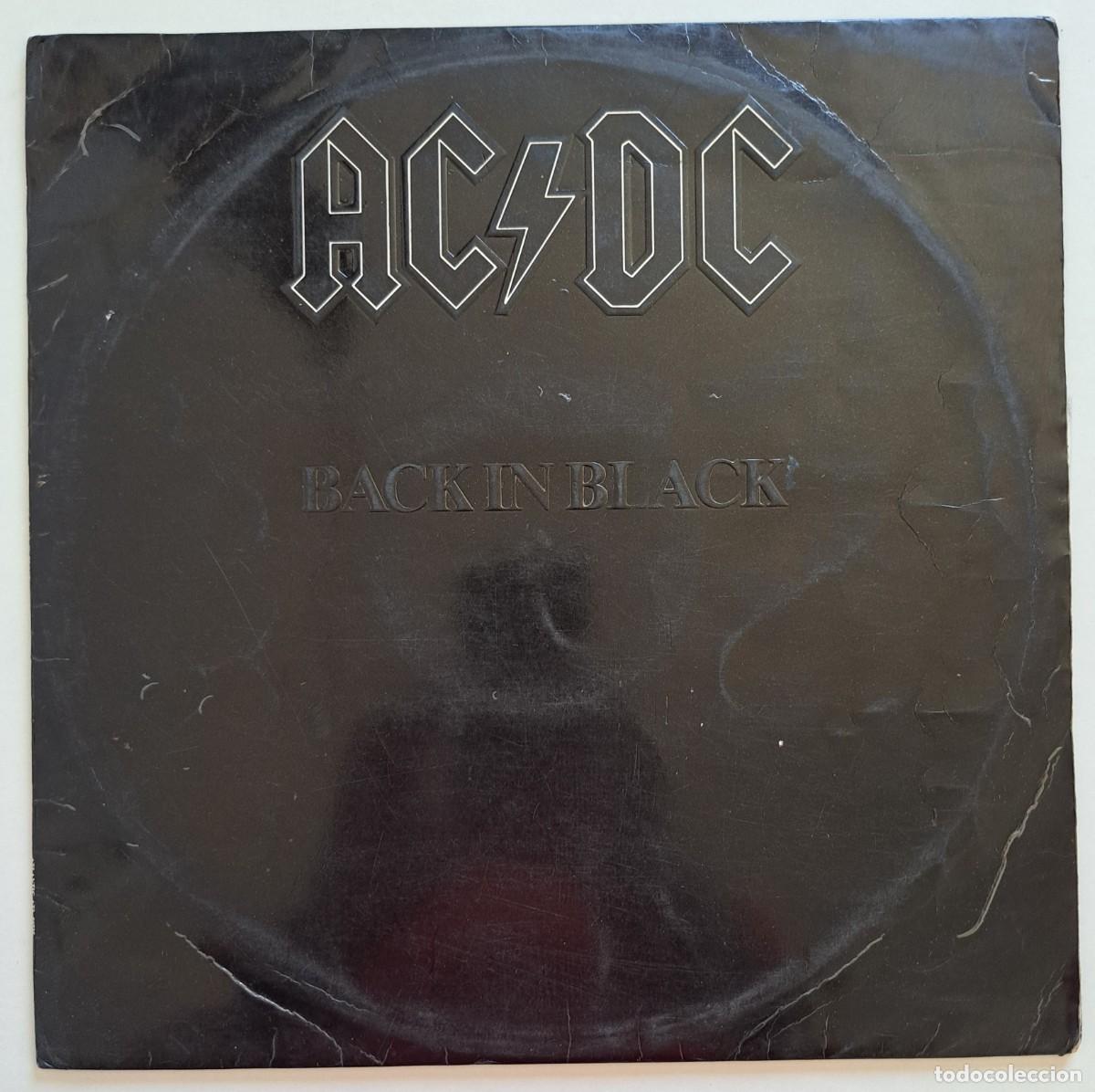 Discos de vinilo: AC/DC - BACK IN BLACK - ATLANTIC, ATL 50735 - PORTUGAL 1980