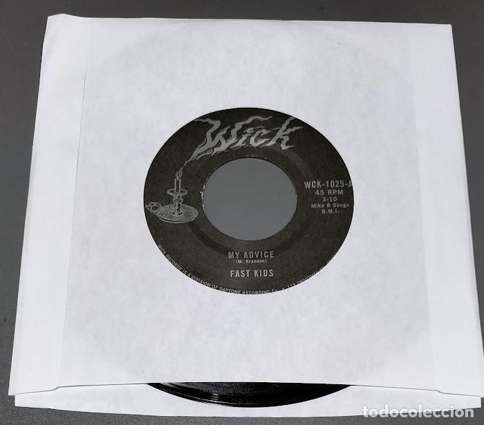 Discos de vinilo: Fast Kids - My Advice/Out Of State Plates - 7&rdquo; Single, Wick Records 2026. Nuevo, a estrenar.