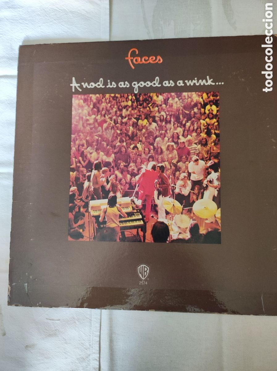 Discos de vinilo: FACES - A NOD IS AS GOOD AS A WINK... - Foto 1