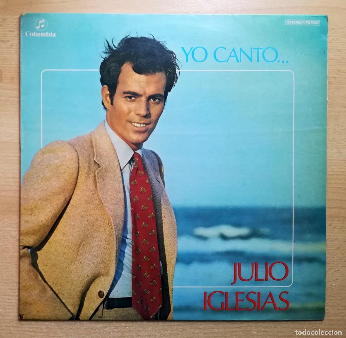 Discos de vinilo: Julio Iglesias. Yo canto. Columbia 1969