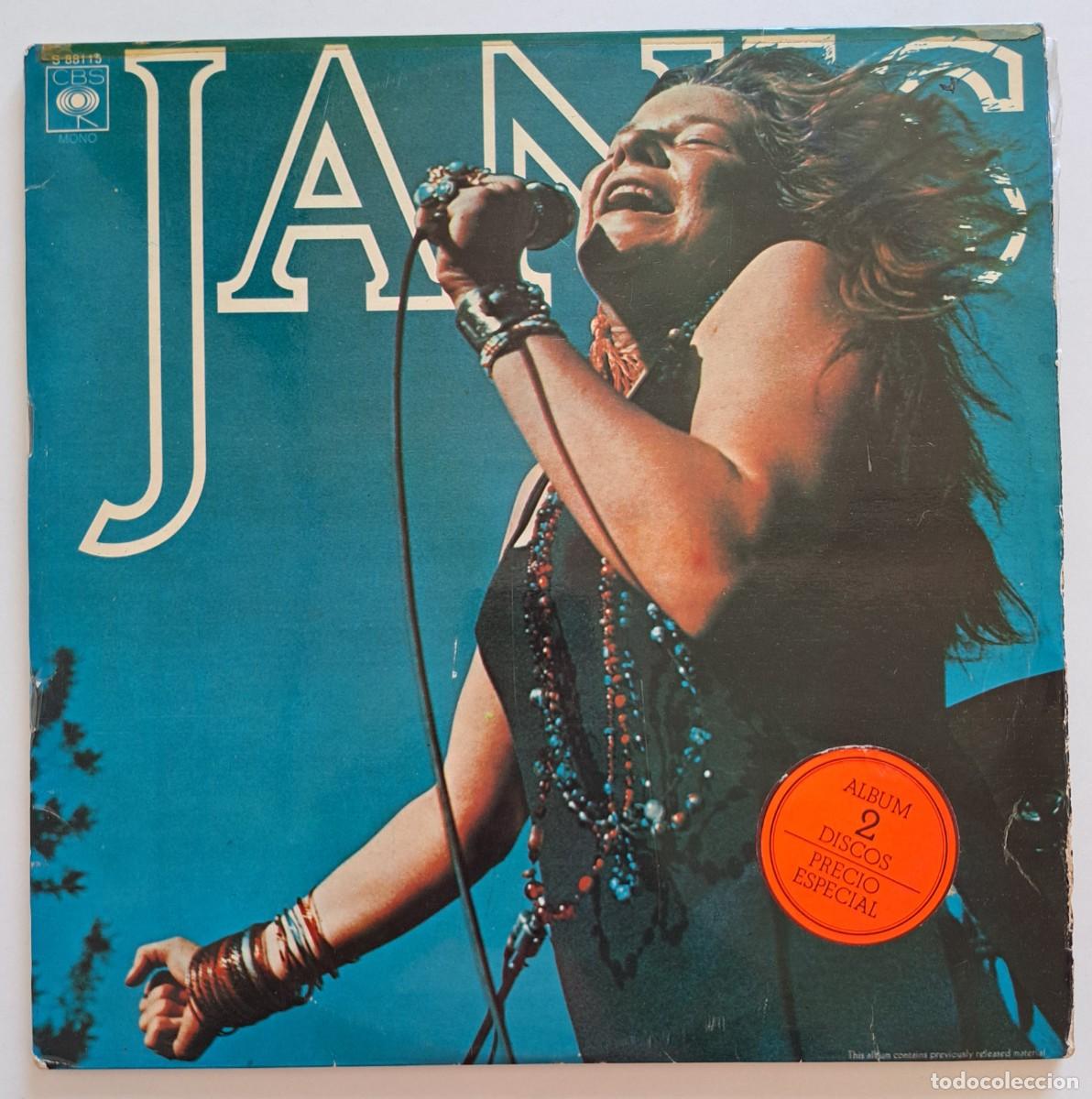 Discos de vinilo: JANIS JOPLIN - BANDA SONORA DEL FILM DE IGUAL TITULO (DOBLE LP) - CBS &ndash; S 88115 - SPAIN 1975