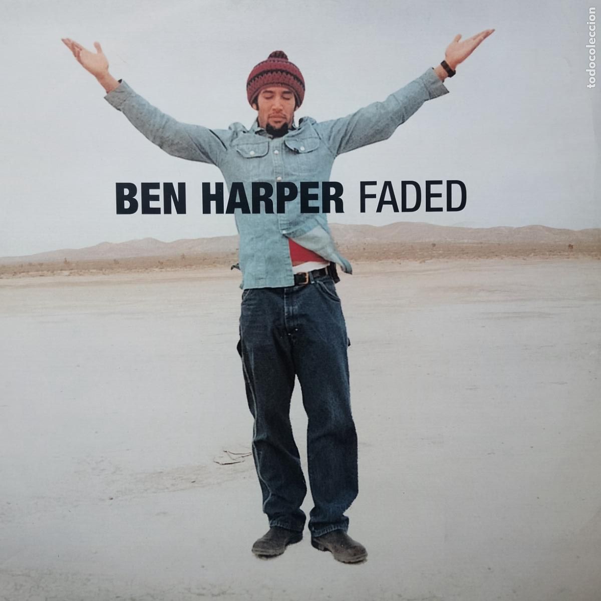 Discos de vinilo: Ben Harper-Faded (12'' Virgin 1998) 4-Hero, Taj Mahal, Ry Cooder, Bill Withers, Cat Stevens