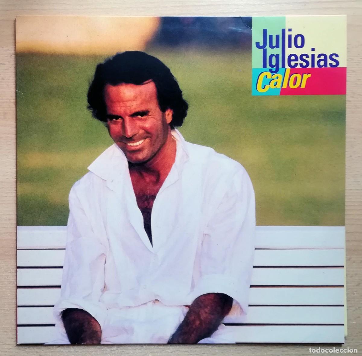 Discos de vinilo: Julio Iglesias. Calor. CBS 1992. Con encarte.