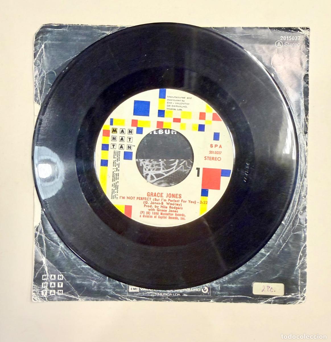 Discos de vinilo: Grace Jones - I&acute;m perfect - Foto 3