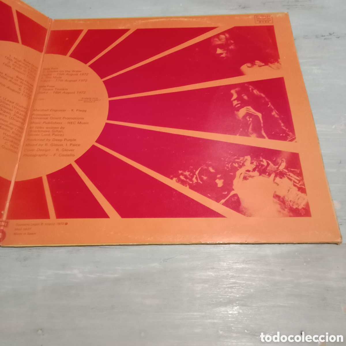 Discos de vinilo: DEEP PURPLE - MADE IN JAPAN - LP DOBLE GATEFOLD - Foto 5