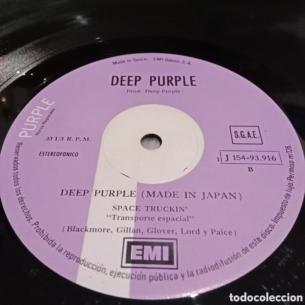 Discos de vinilo: DEEP PURPLE - MADE IN JAPAN - LP DOBLE GATEFOLD - Foto 9