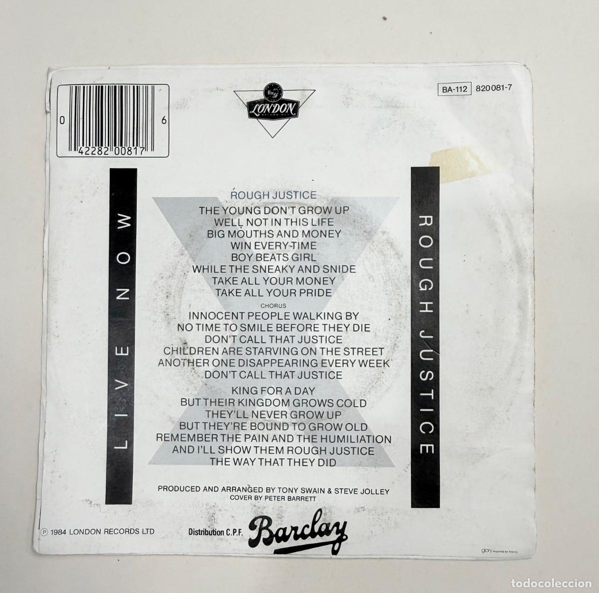 Discos de vinilo: Bananarama - Rough Justice - Foto 2