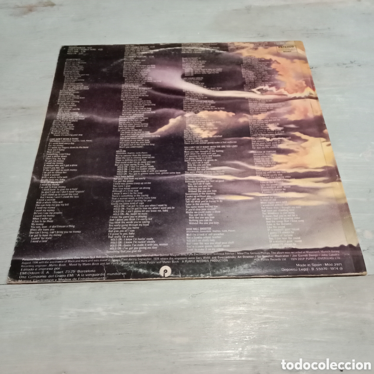 Discos de vinilo: DEEP PURPLE - STORMBRINGER - LP - Foto 2
