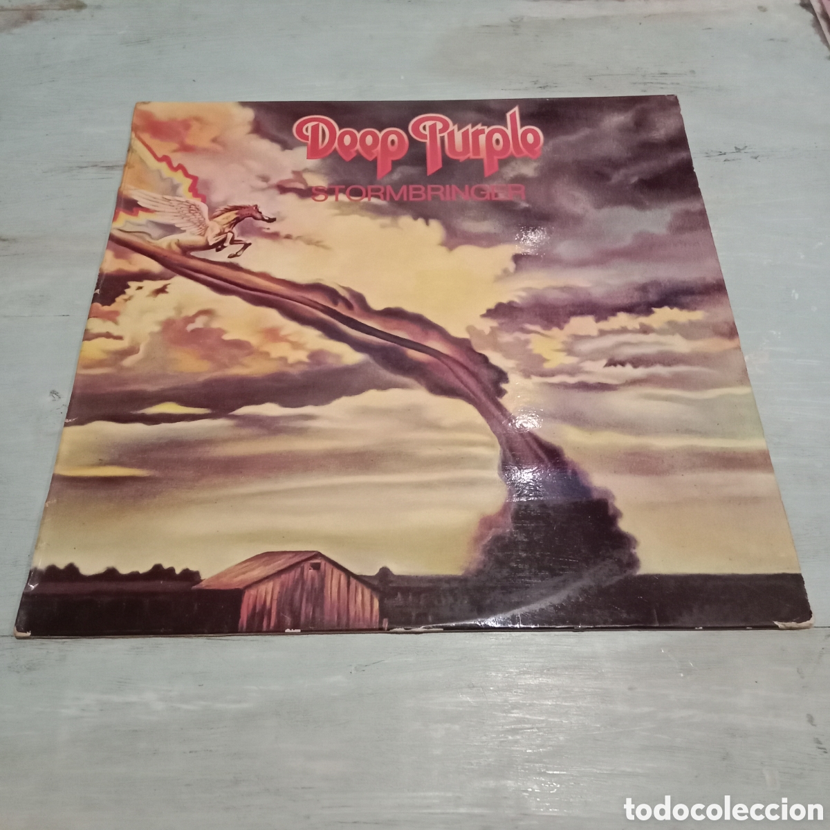 Discos de vinilo: DEEP PURPLE - STORMBRINGER - LP - Foto 1