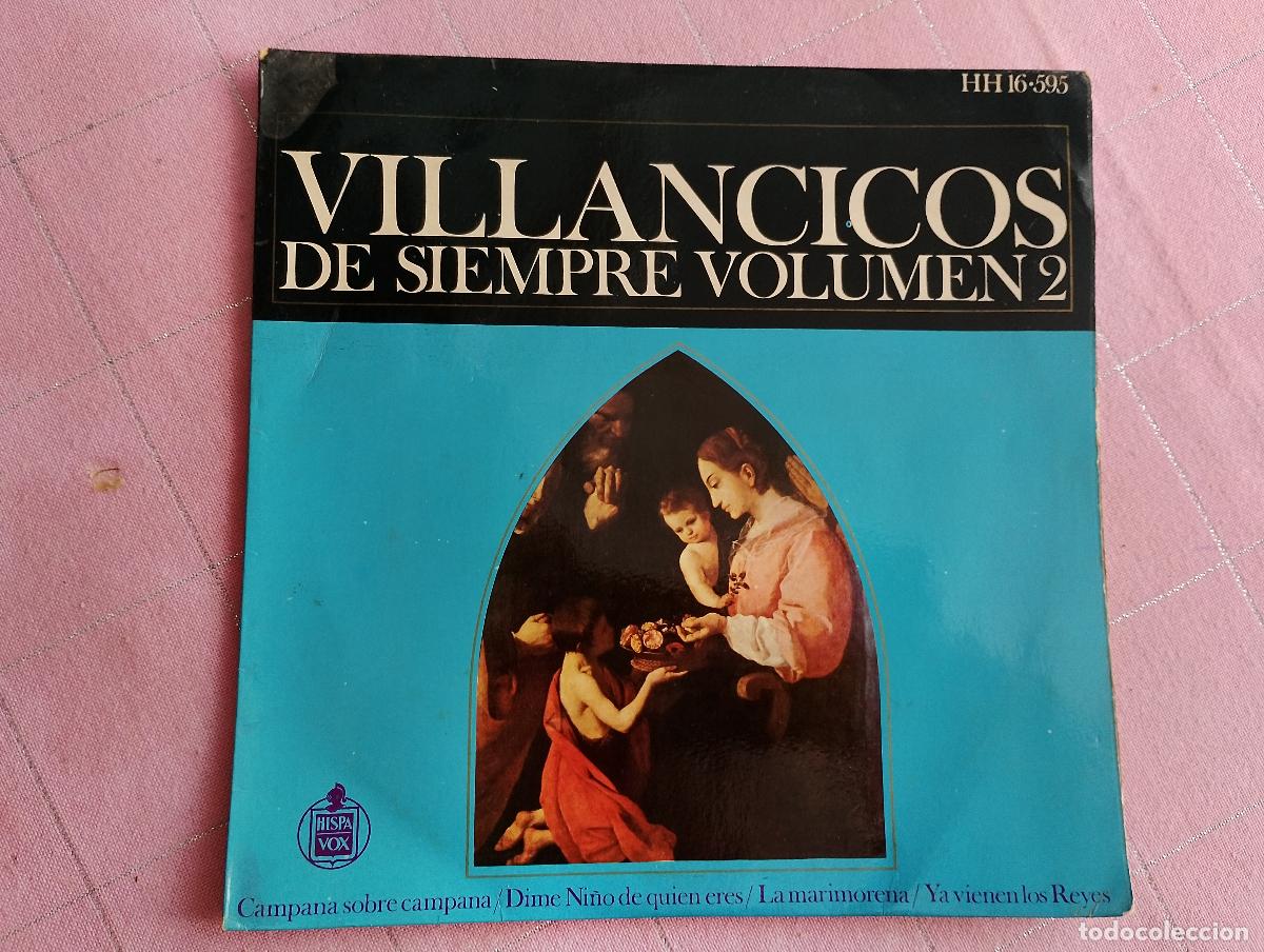 Discos de vinilo: VILLANCICOS DE SIEMPRE VOL. 2- CAMPANA SOBRE CAMPANA + DIME NI&Ntilde;O DE QUIEN ERES .. EP 1966