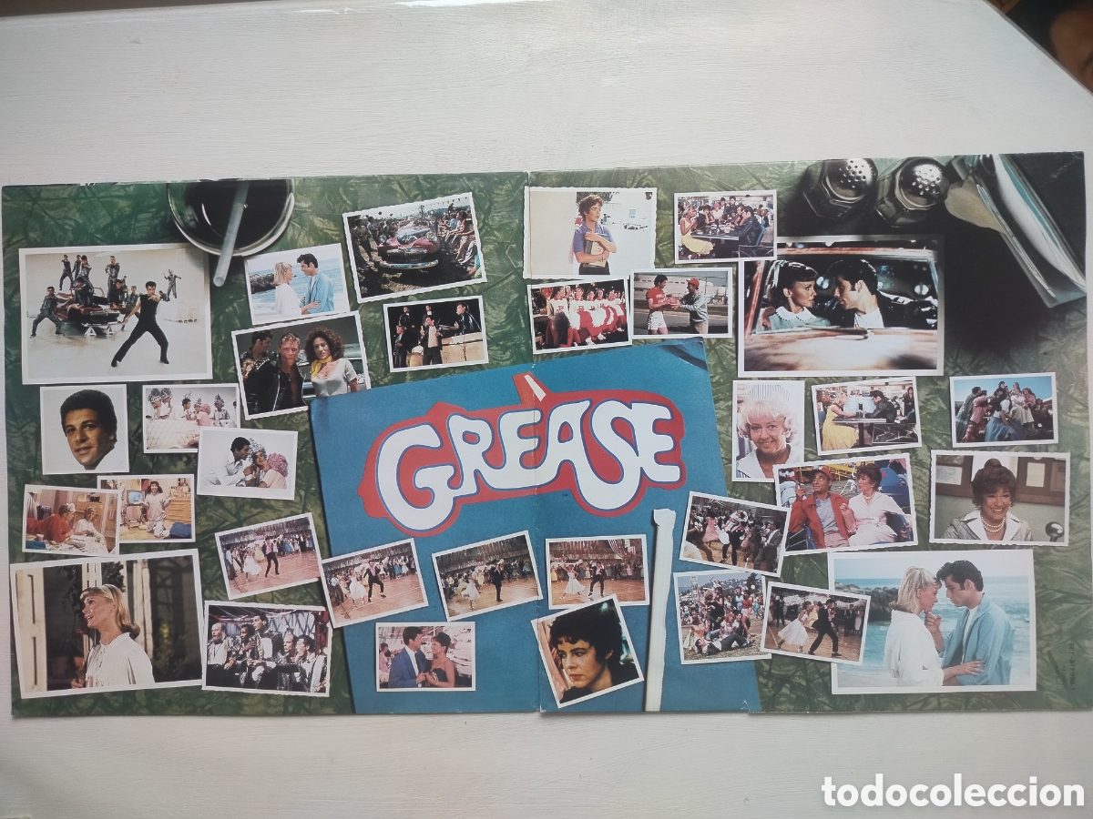 Discos de vinilo: Grease BSO 2xLPs 1991 - Foto 3